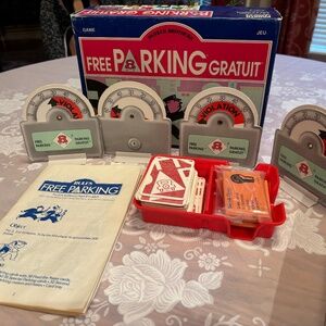 1988 Free Parking, Parker Bros. Board Game